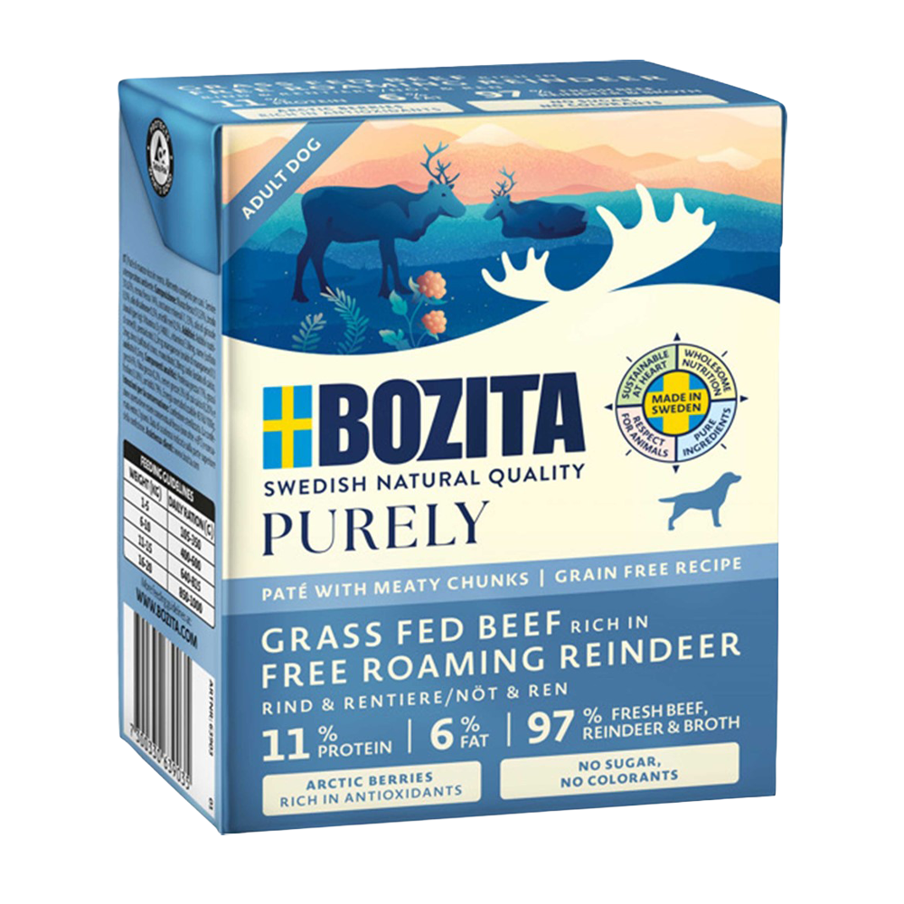 Bozita D Pur Paté Reinsdyr 6-p 370g