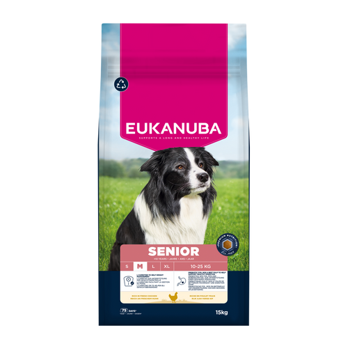Euk Hunde Senior Medium - 15 KG