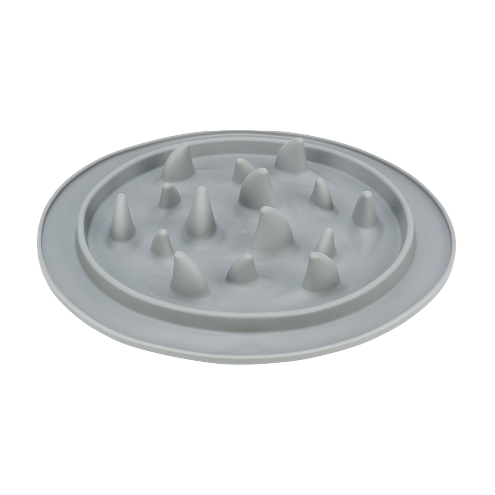 Fôringsmatte for saktegående fisk, "haifinner", TPE, Ø - 24 CM
