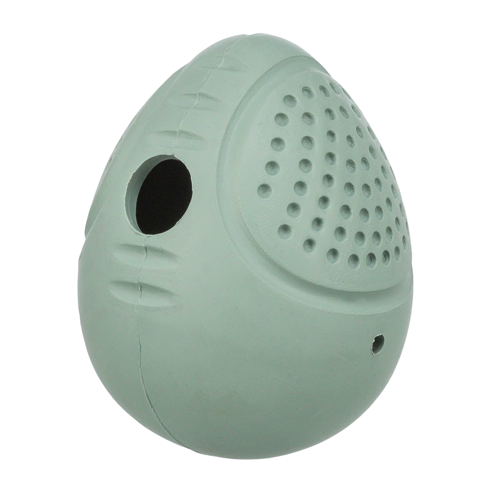 Snacksegg Naturgummi Grønn - 8 CM