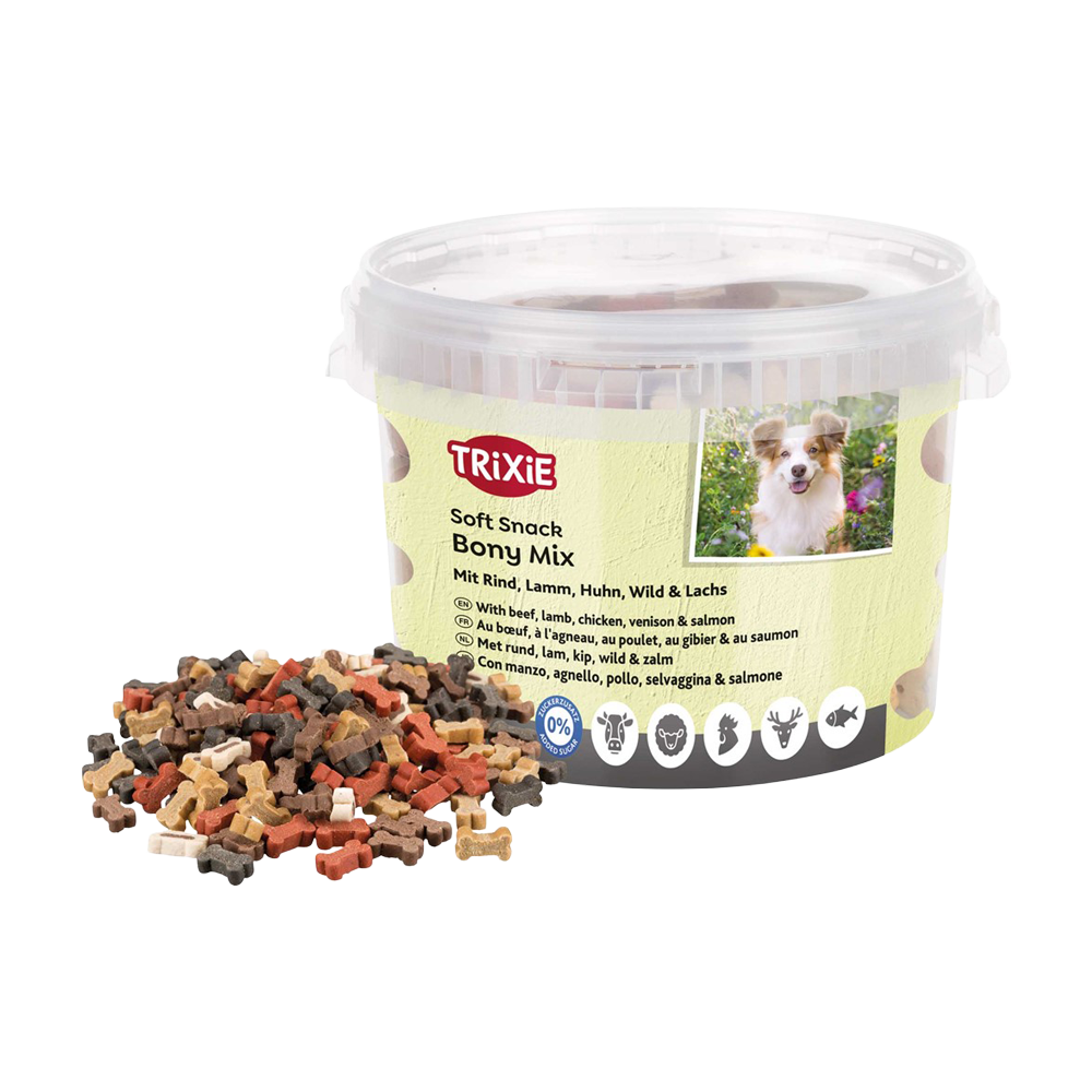 Myk snacks med beinblanding - 1,8 kg