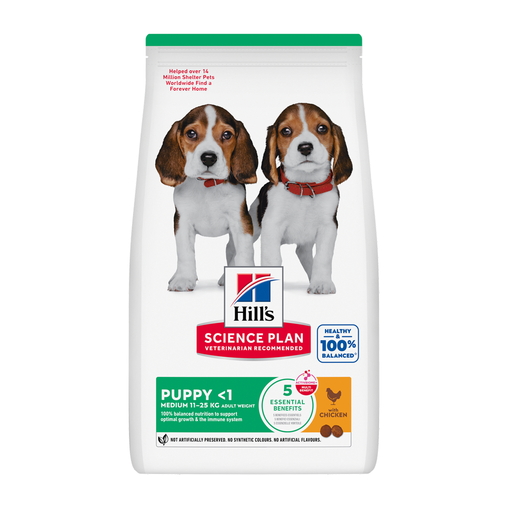 Science Plan Valp Medium Kylling - 2,5 KG