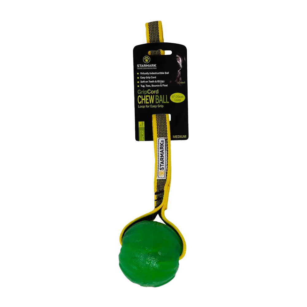 Starmark Gripcord Tyggeball Løkke M - 6,5x7x32 cm
