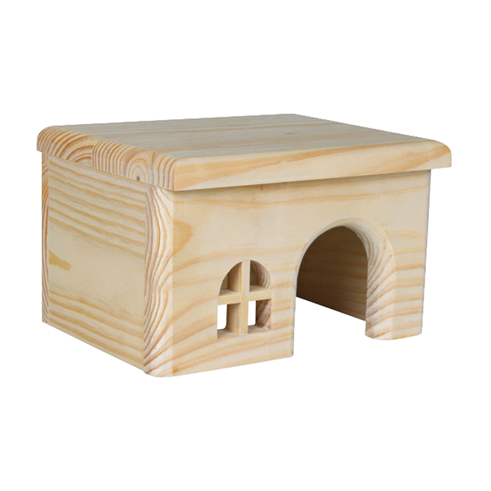 Trehus gnager - 15x12x15 cm