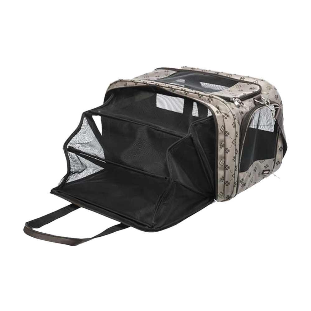 Transportväska Maxima Beige/Brun - 33X32X54 CM | Endast 1329 kr! - Zoogiganten