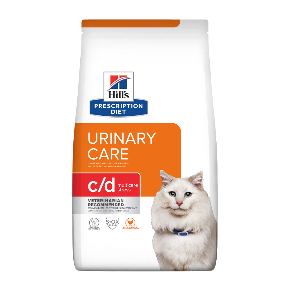 Prescription Diet Feline C/D Multicare Stress Kylling - 1,5 kg