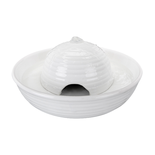 Vannfontene Vital Flow Mini Keramikk Hvit - 0.8 L
