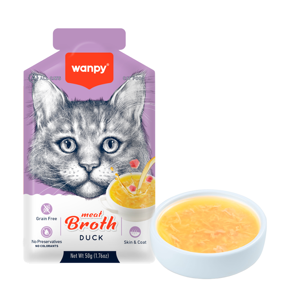Wanpy Cat Kjøttkraft And - 50 G