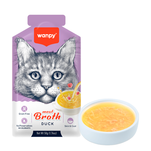 Wanpy Cat Kjøttkraft And - 50 G