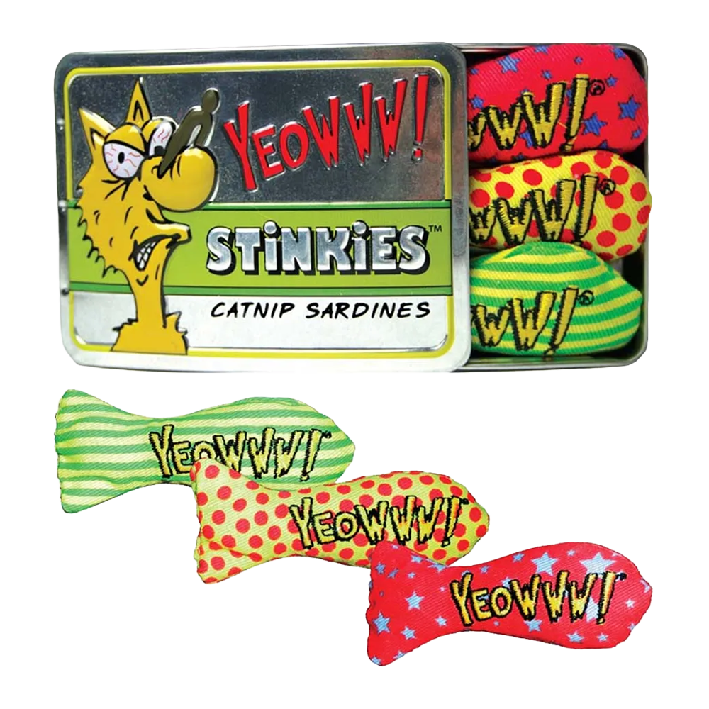 Yeowww Catnip Stinkies - 3-PAKNING