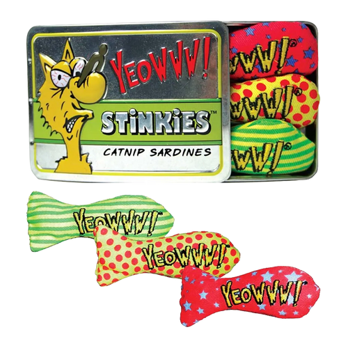 Yeowww Catnip Stinkies - 3-PAKNING