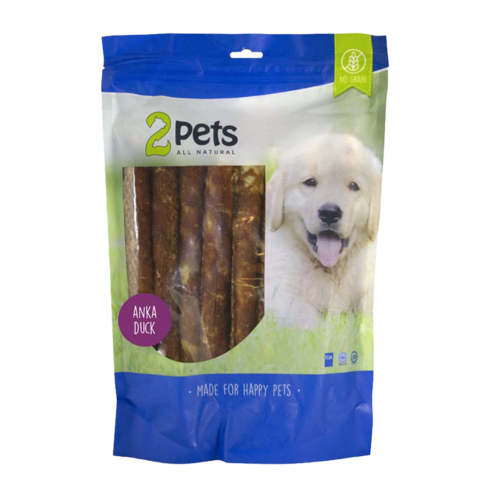 2PETS Tyggerull M Andefilet - 28 CM - 12-pakning