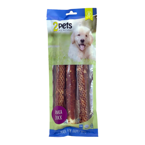 2PETS Tyggerull M Andefilet - 28 CM - 3-pakning