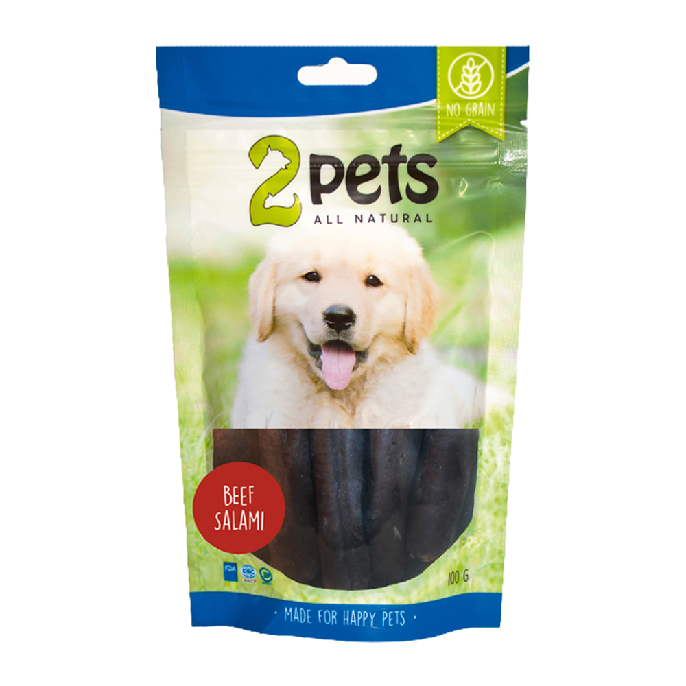 2PETS Hundesalami Storfekjøtt - 100 G