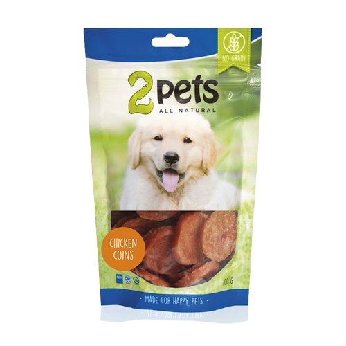 2PETS Dogsnack Kyllingmynter - 100 G