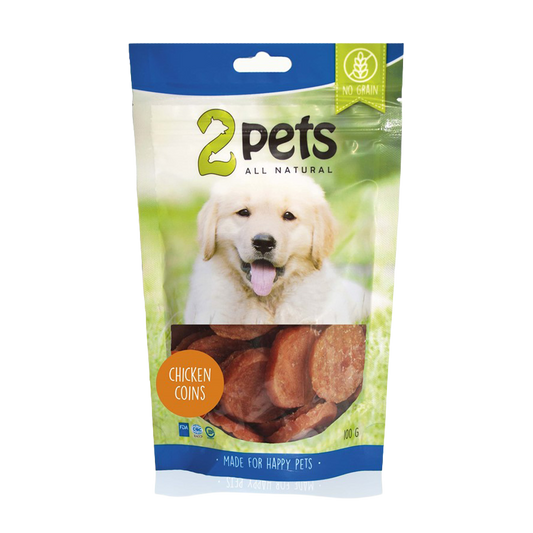 2PETS Dogsnack Kyllingmynter - 100 G