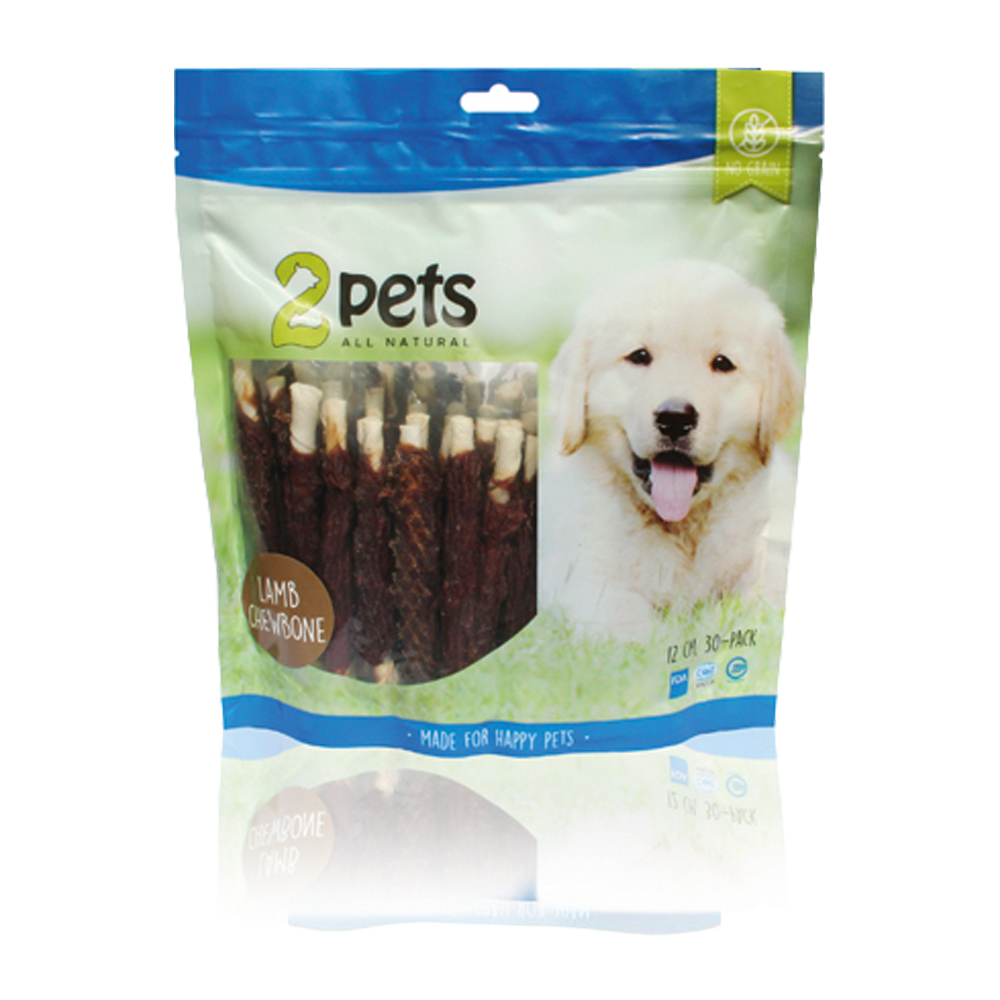 2PETS Tyggepinne M Lam - 12 CM - 30-pakning