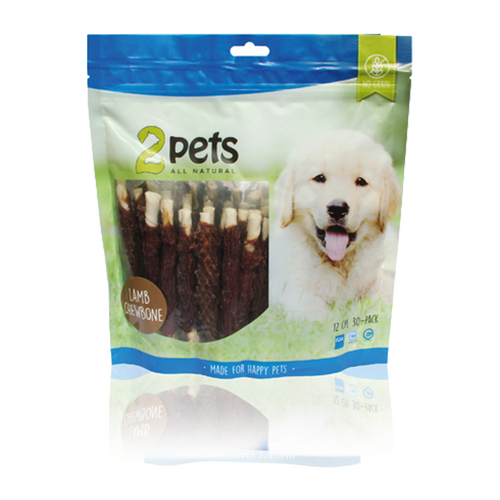 2PETS Tyggepinne M Lam - 12 CM - 30-pakning