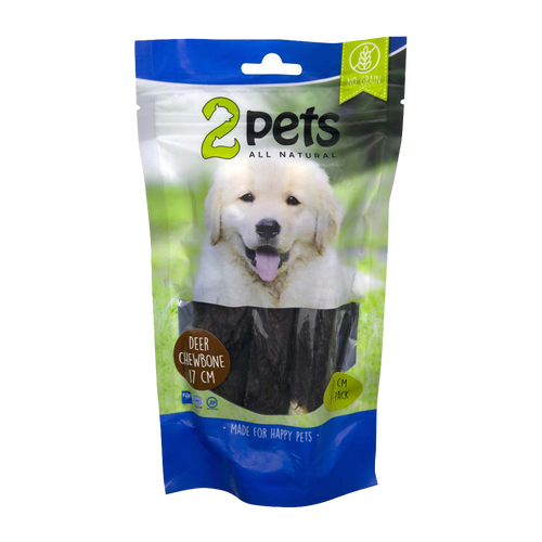 2PETS Tyggerull M Hjort - 28 CM - 3-pakning