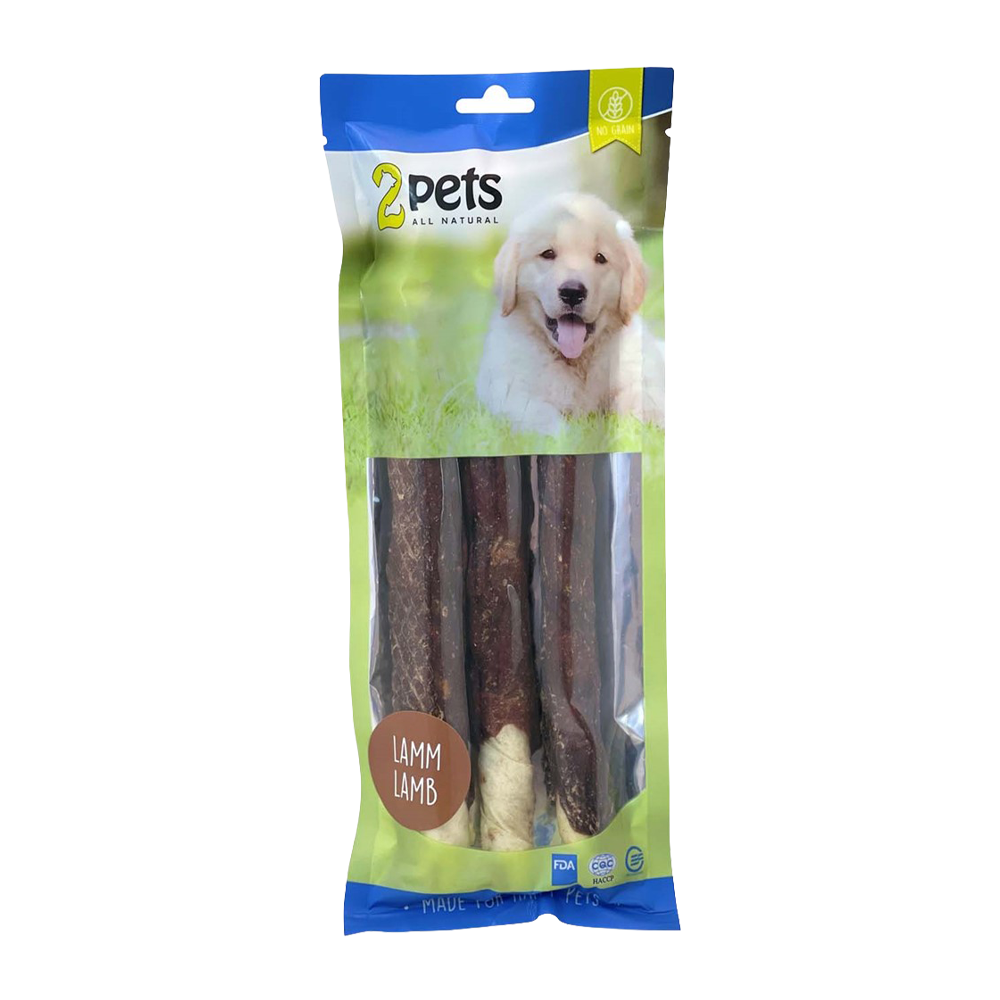 2PETS Tyggerull M Lam - 28 CM - 3-pakning