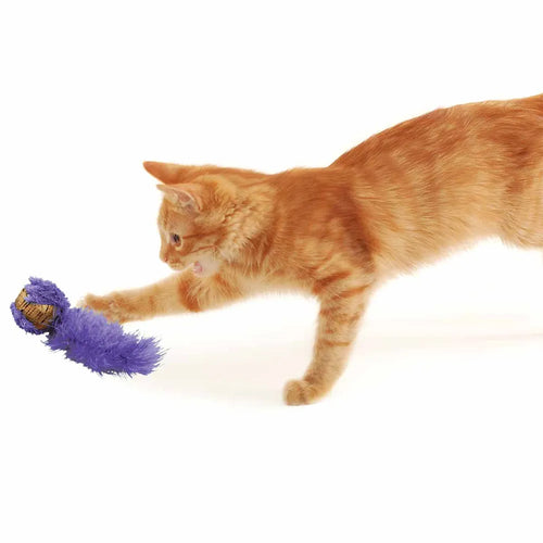 Kong Cat Active korkball - 15x6x4 cm