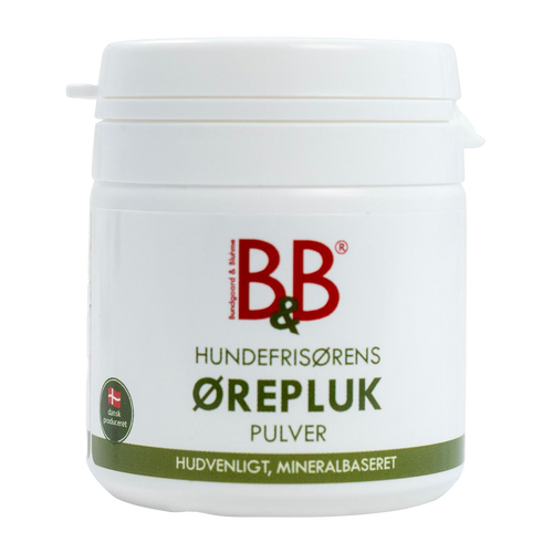 B&amp;B Mineralbasert ørepinnepulver - 25 g