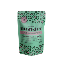 Monster Cat Pouches Voksen Lam 85 g (8-pakning)