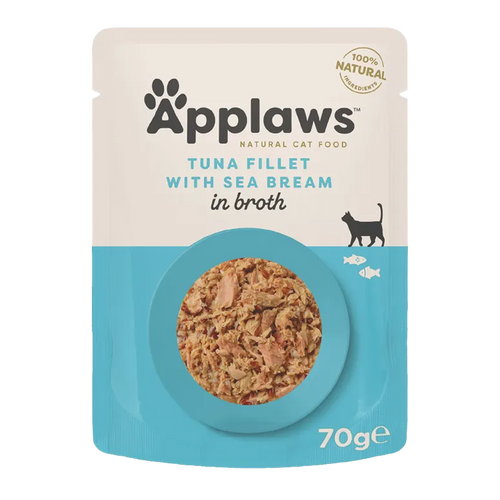 Applaws Cat Pouch Tunfisk og Seabream