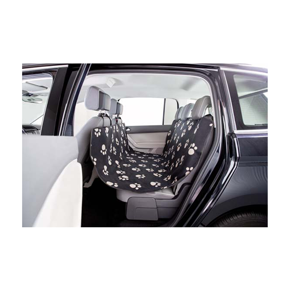 Biltrekk til baksetet - svart/beige