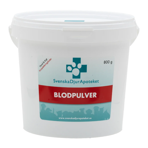 Blodpulver fra svensk veterinærapotek - 800 g