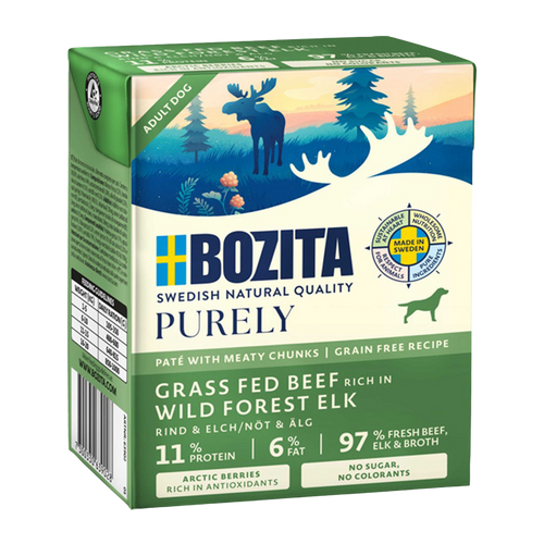 Bozita D Purely Paté Elk - 370 G