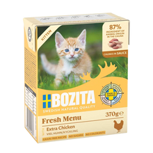 Bozita Kattebiter i saus med kylling og kattunge - 370 g
