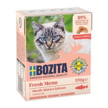 BOZITA KATTEPOMMES FRITES I SAUS MED LAKS 370G