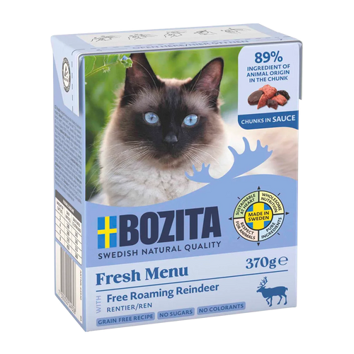 BOZITA KATTEKYLLING I SAUS MED REN 370G