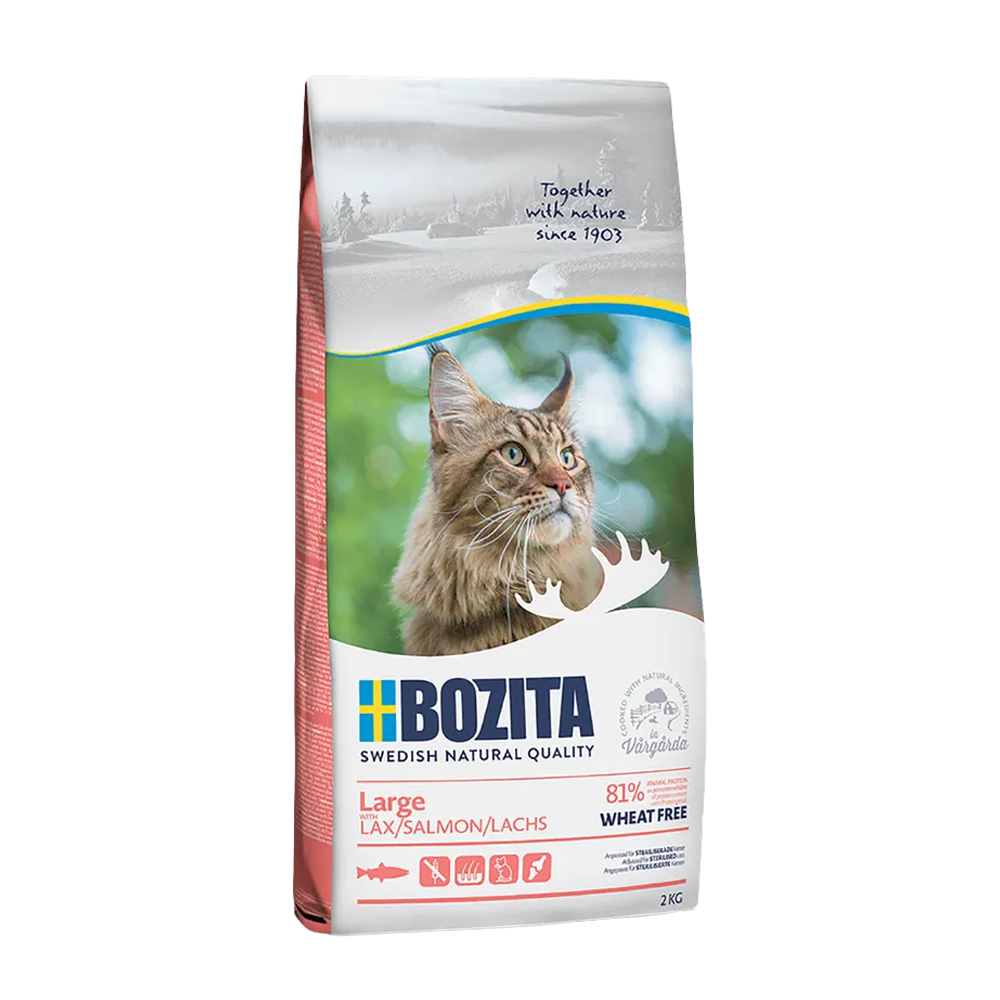 Bozita Stor Hvetefri Laks - 2 KG