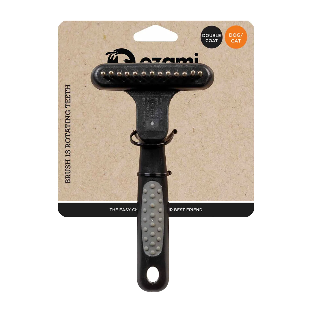 Børste 13 roterende tenner - 16,6 x 9 x 4,7 cm