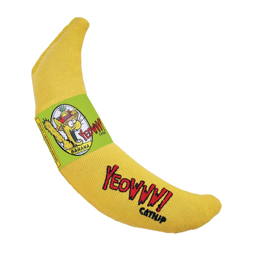 Yeowww Kattemynte Banan - 18 CM