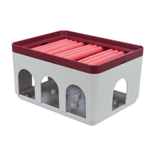 Cat Activity Rød boks Plast - 20x12x16 CM