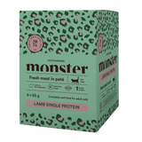 Monster Cat Pouches Voksen Lam 85 g (8-pakning)