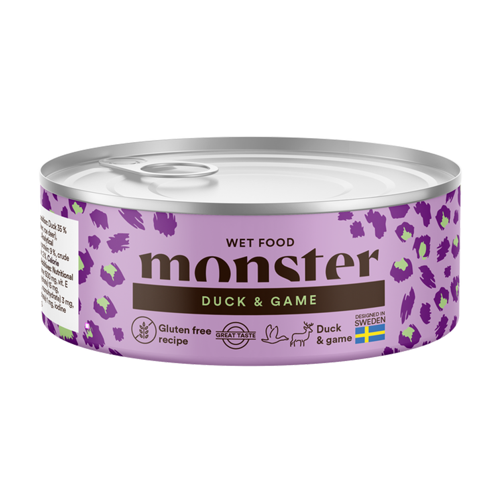 Monster Cat Adult Multi Duck/ Game boks - 100 G