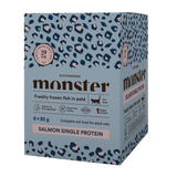 Monster Cat Pouches Adult Salmon - 85 G (8-pakning)