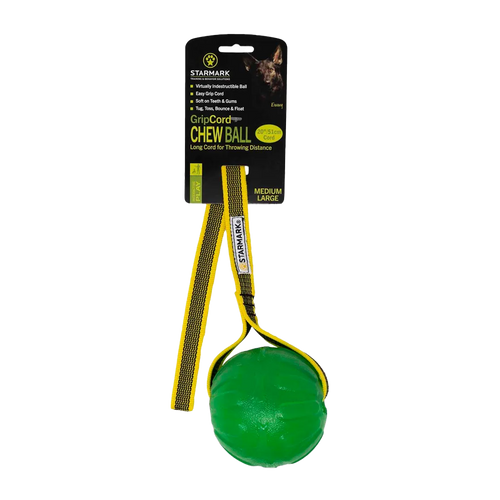 Starmark Gripcord Tyggeball Lang med L - 8x8,5x63 cm