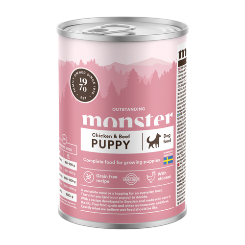 Monster Dog Valp Kyllingboks - 400 G