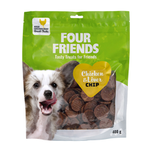 FourFriends Kylling- og leverchips - 400 g