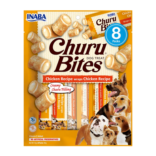 Churu Dog Bites Kyllingwraps - 8 stk