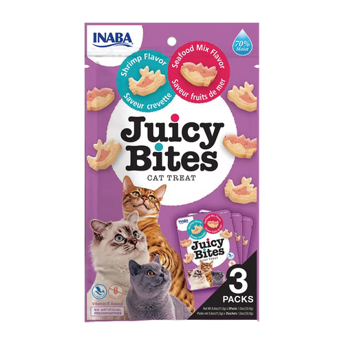 Churu Cat Juicy Bites Reker/Sjømat