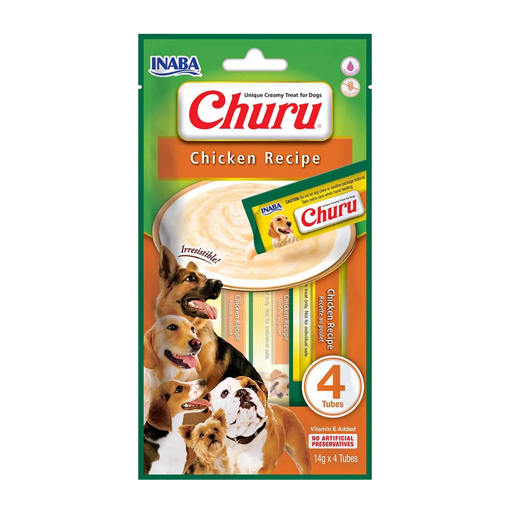 Churu Hundekylling - 4 stk