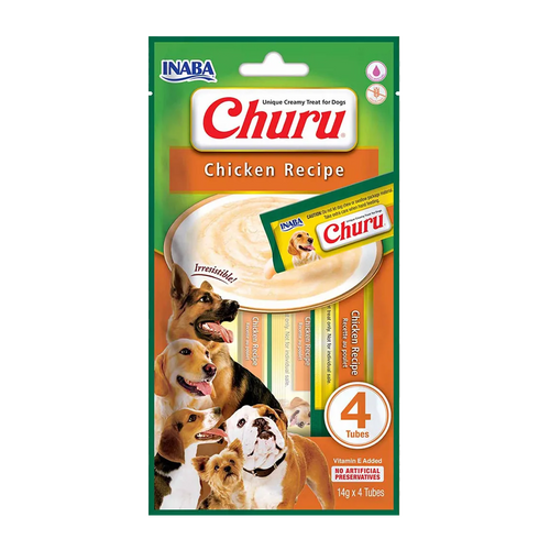 Churu Hundekylling - 4 stk