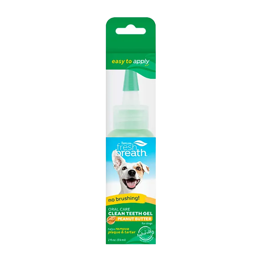 Tropiclean Clean Teeth Munnpleie Gel Peanøttsmør - 59 ml