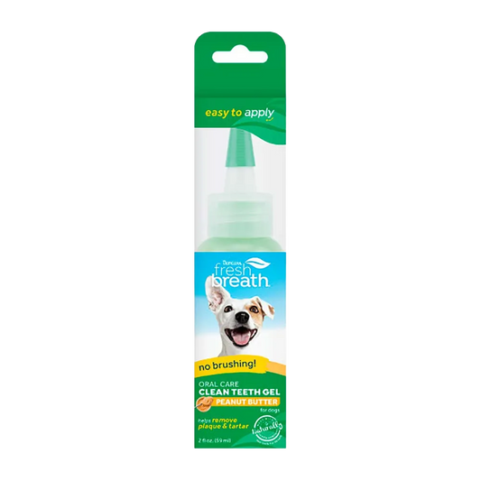 Tropiclean Clean Teeth Munnpleie Gel Peanøttsmør - 59 ml